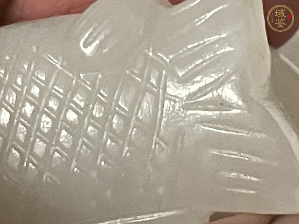 古玩玉器和田玉雕“魚(yú)形墜”真品鑒賞圖