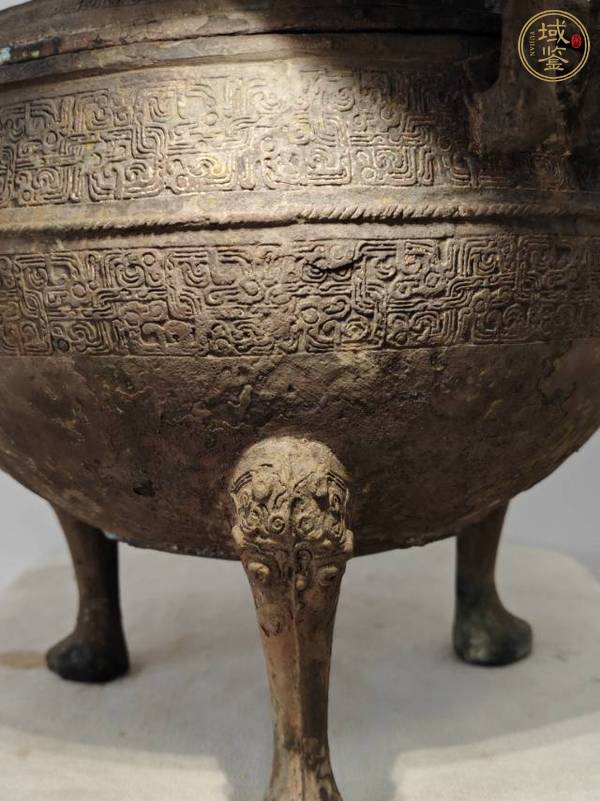 古玩銅器銅鼎真品鑒賞圖