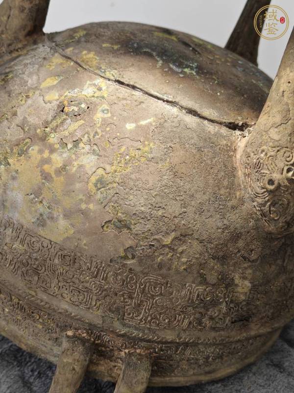 古玩銅器銅鼎真品鑒賞圖