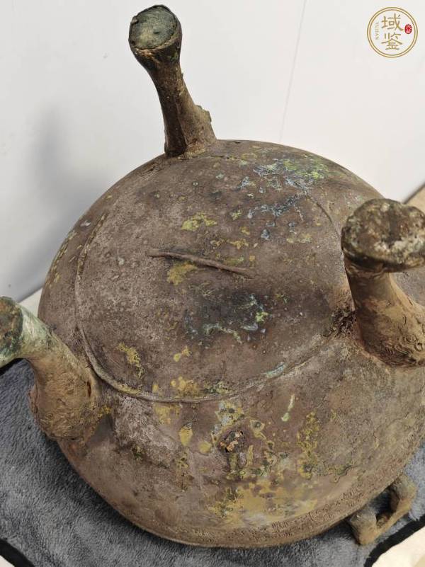 古玩銅器銅鼎真品鑒賞圖