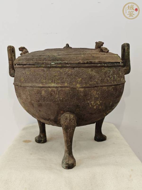 古玩銅器銅鼎真品鑒賞圖