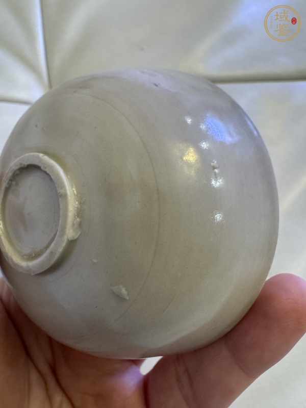 古玩陶瓷定窯刻花碗真品鑒賞圖