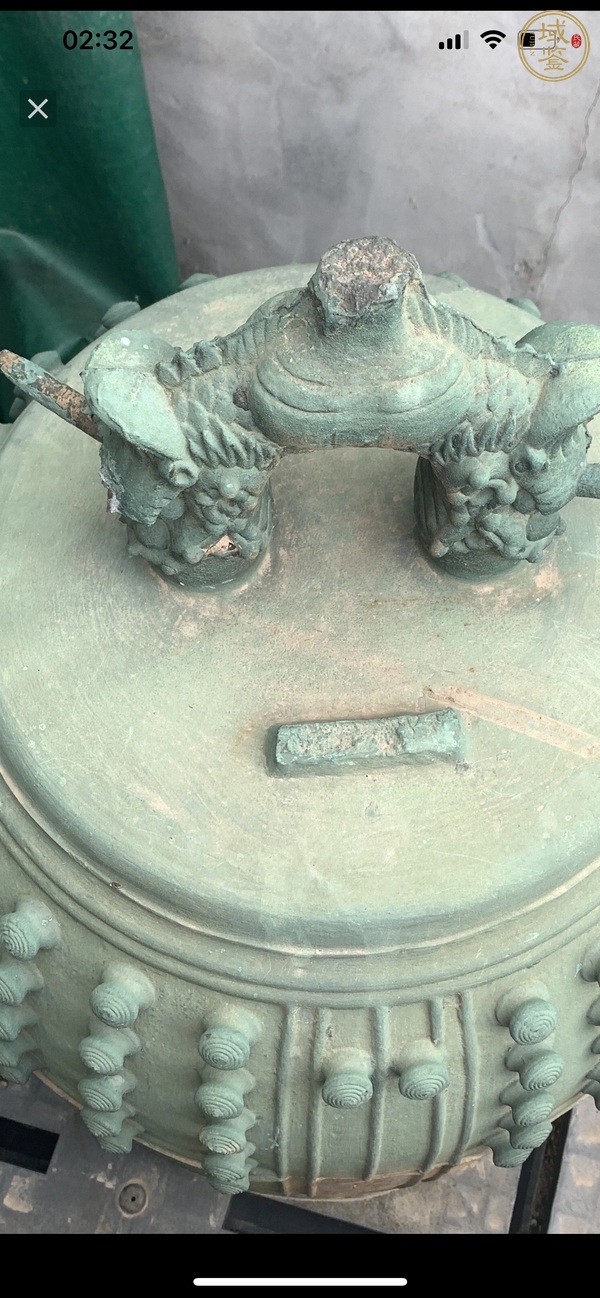 古玩銅器銅鐘真品鑒賞圖
