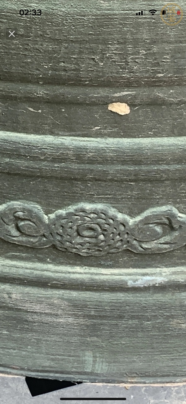 古玩銅器銅鐘真品鑒賞圖