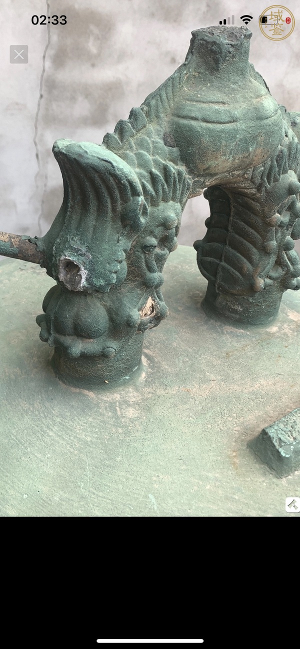 古玩銅器銅鐘真品鑒賞圖
