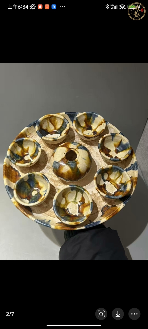 古玩陶瓷唐三彩真品鑒賞圖