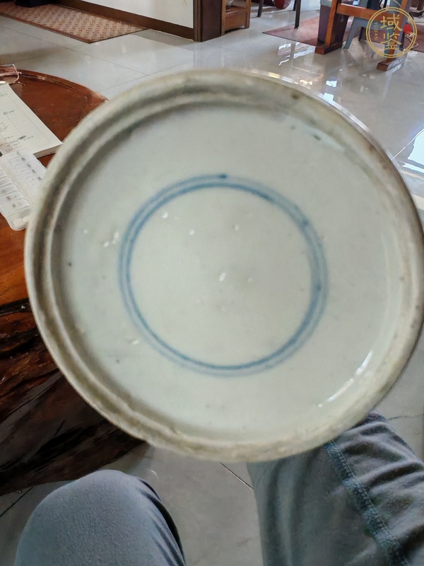 古玩陶瓷青花花鳥紋撇口瓶真品鑒賞圖