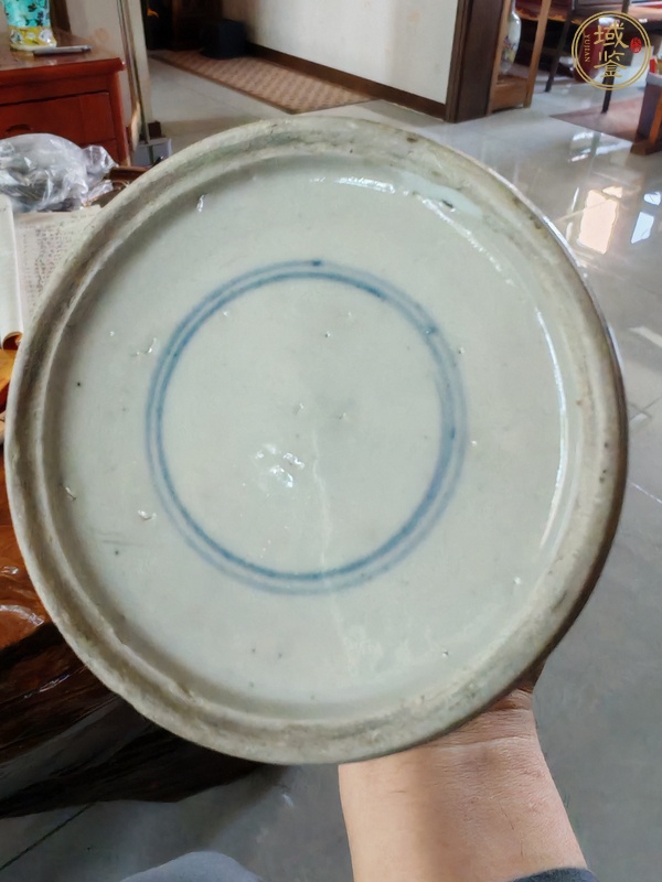 古玩陶瓷青花花鳥紋撇口瓶真品鑒賞圖