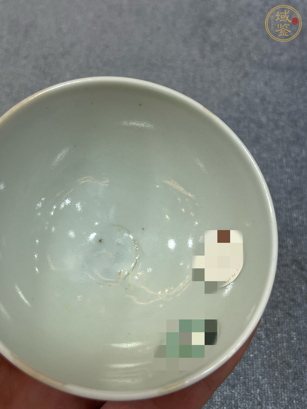 古玩陶瓷霽紅釉茶碗真品鑒賞圖