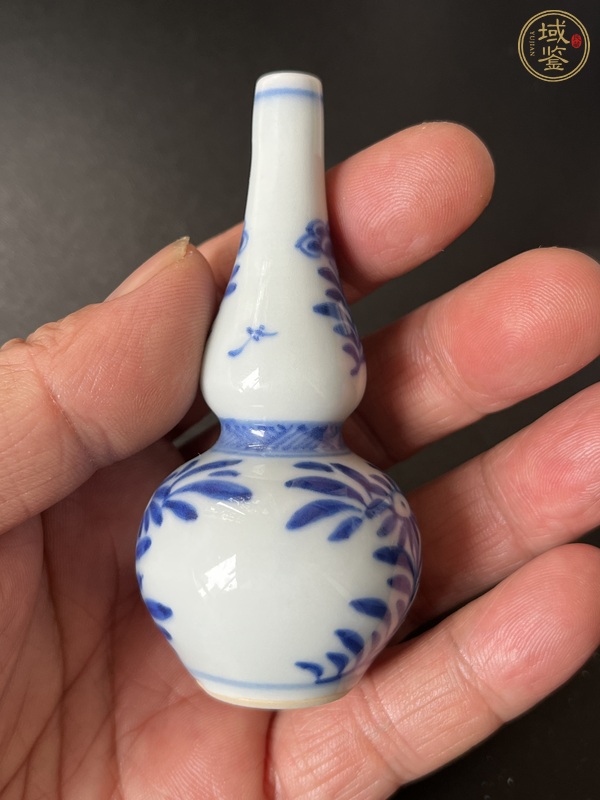 古玩陶瓷青花葫蘆瓶真品鑒賞圖