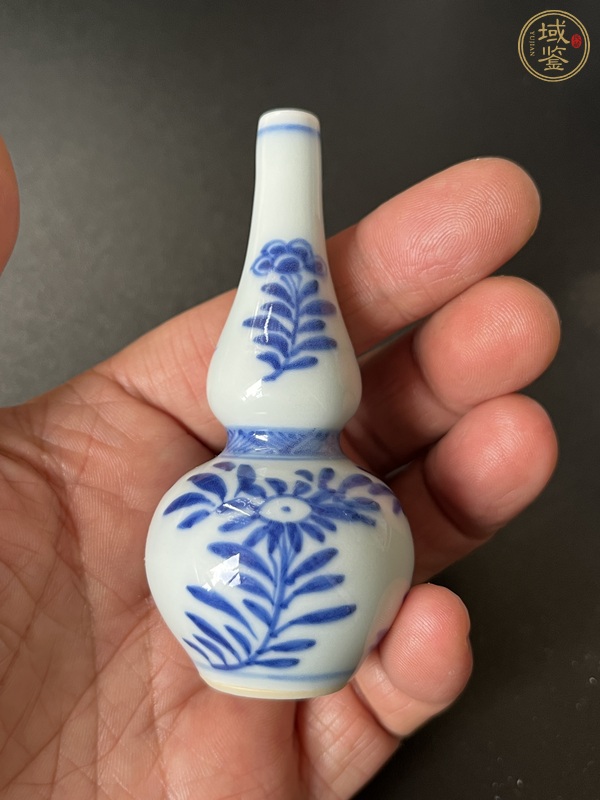 古玩陶瓷青花葫蘆瓶真品鑒賞圖