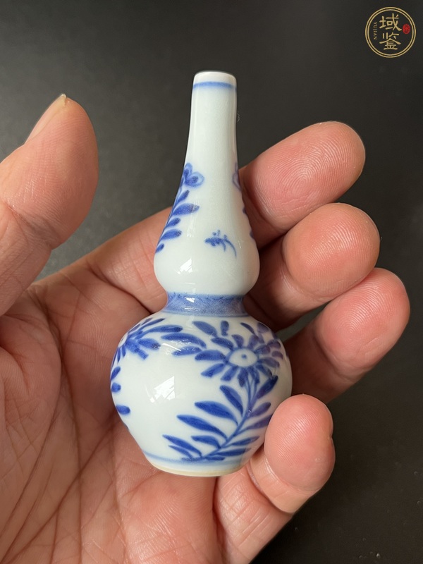 古玩陶瓷青花葫蘆瓶真品鑒賞圖