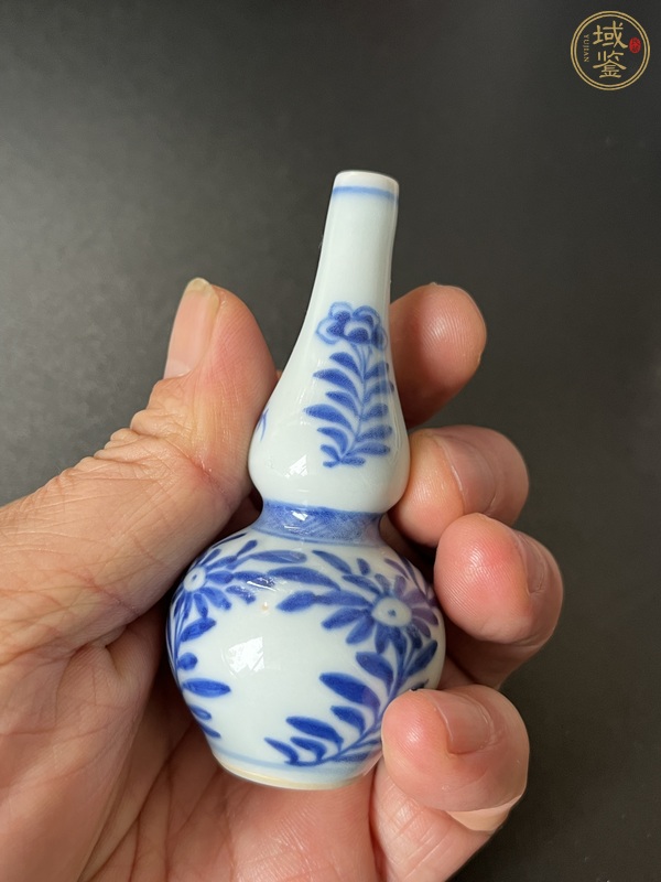古玩陶瓷青花葫蘆瓶真品鑒賞圖