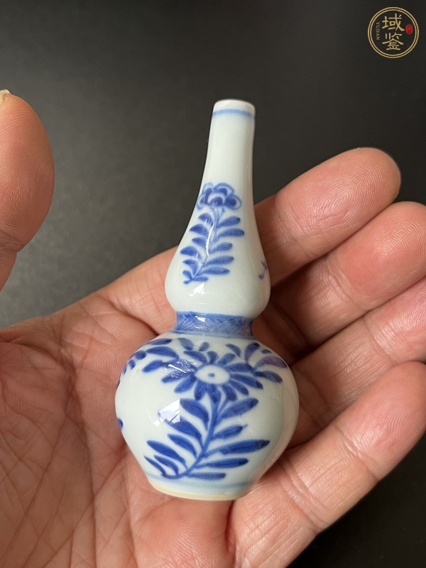 古玩陶瓷青花葫蘆瓶真品鑒賞圖