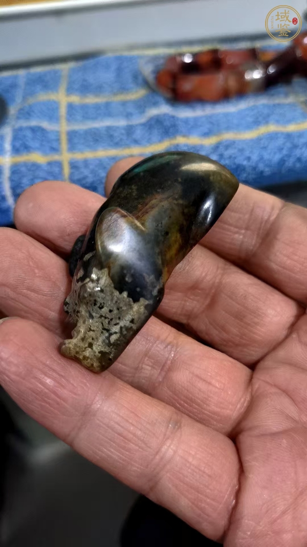 古玩玉器仿古做舊掛件真品鑒賞圖