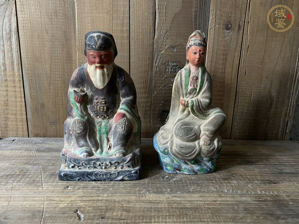 古玩陶瓷人物造像真品鑒賞圖
