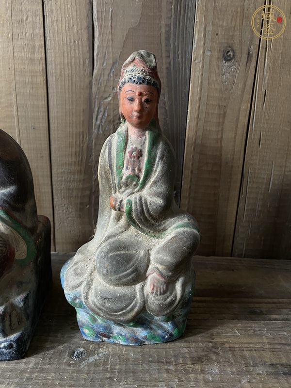古玩陶瓷人物造像真品鑒賞圖