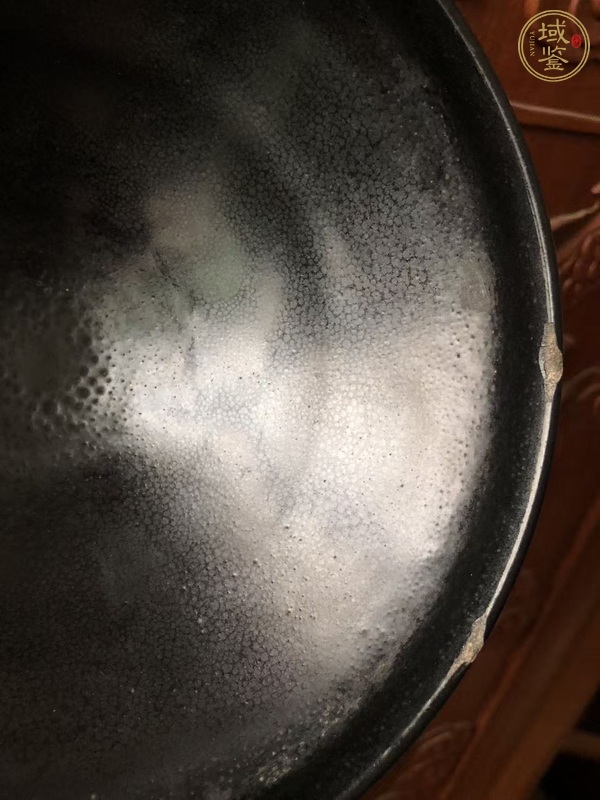 古玩陶瓷渾源窯油滴大碗真品鑒賞圖