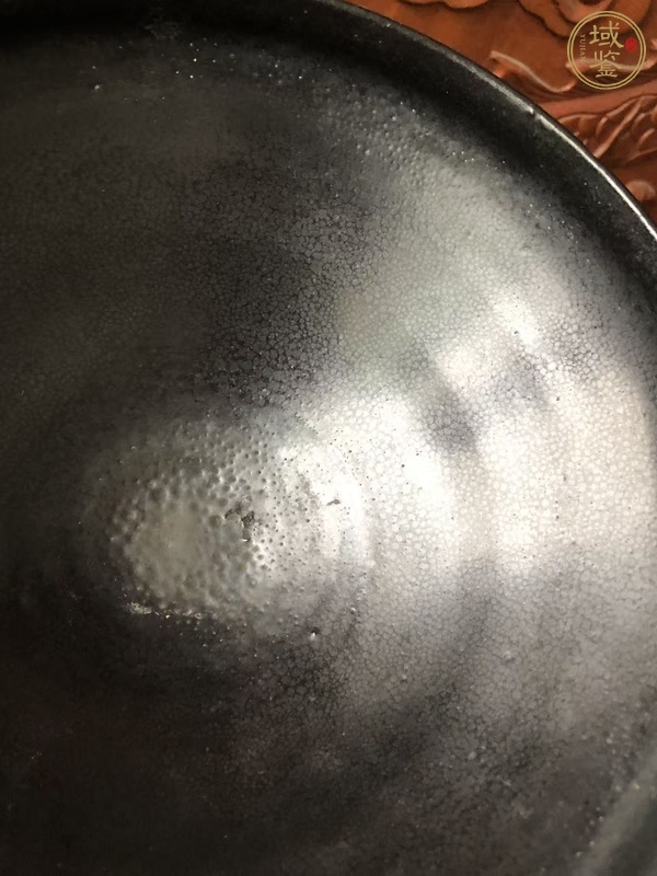 古玩陶瓷渾源窯油滴大碗真品鑒賞圖