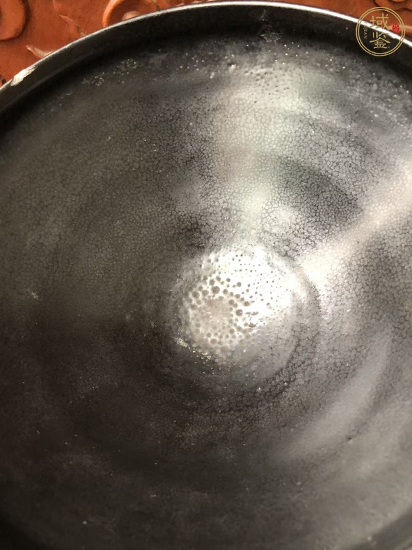 古玩陶瓷渾源窯油滴大碗真品鑒賞圖