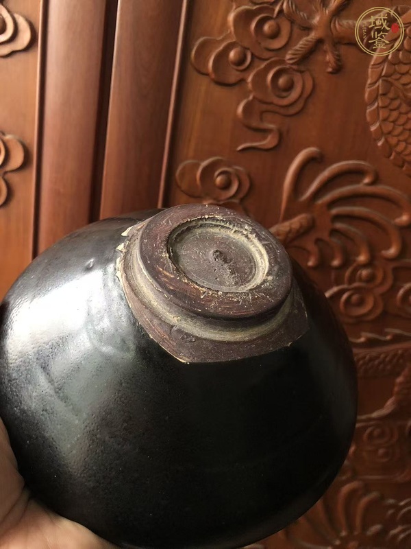 古玩陶瓷渾源窯油滴大碗真品鑒賞圖