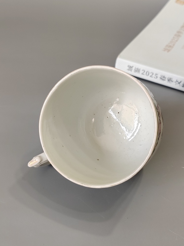 古玩陶瓷乾隆胭脂紅釉粉彩杯·全品拍賣，當前價格101元