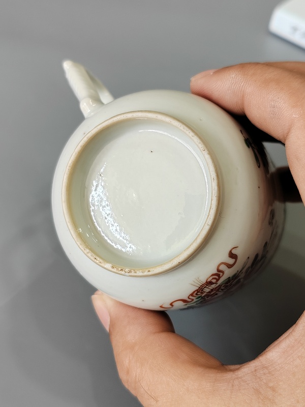 古玩陶瓷乾隆胭脂紅釉粉彩杯·全品拍賣，當前價格101元