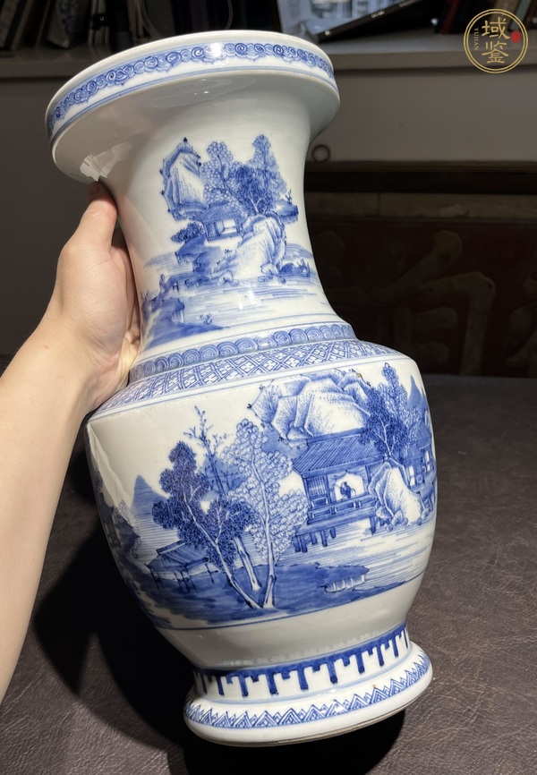 古玩陶瓷青花尊真品鑒賞圖