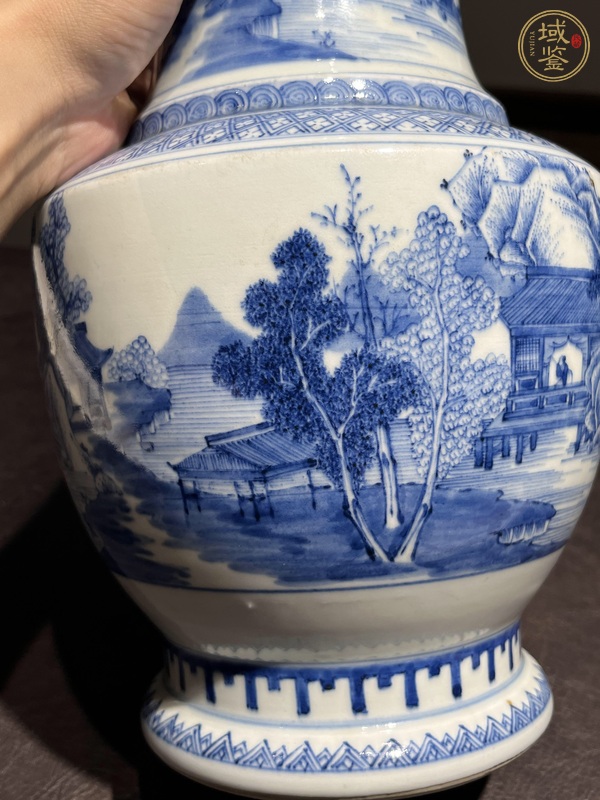 古玩陶瓷青花尊真品鑒賞圖