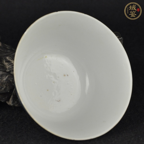 古玩陶瓷爐鈞釉蓋碗真品鑒賞圖