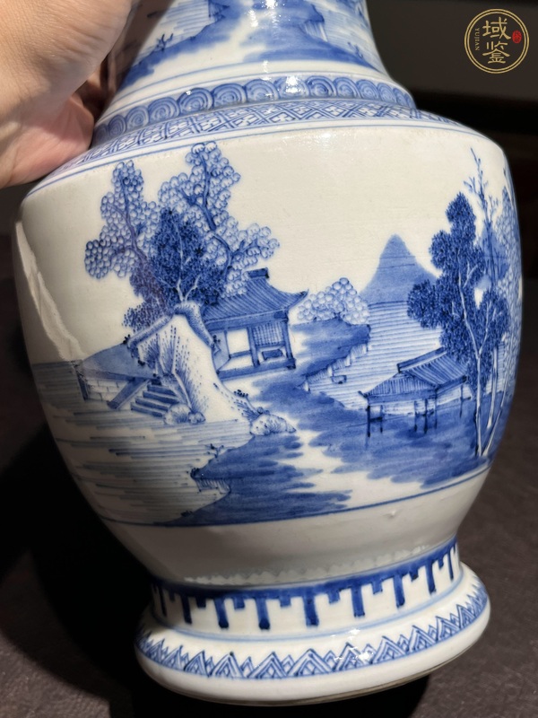 古玩陶瓷青花尊真品鑒賞圖