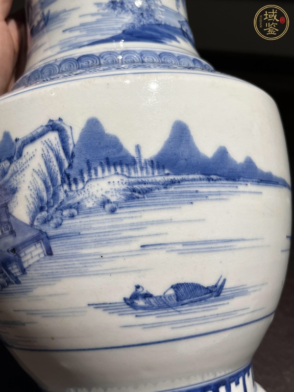 古玩陶瓷青花尊真品鑒賞圖