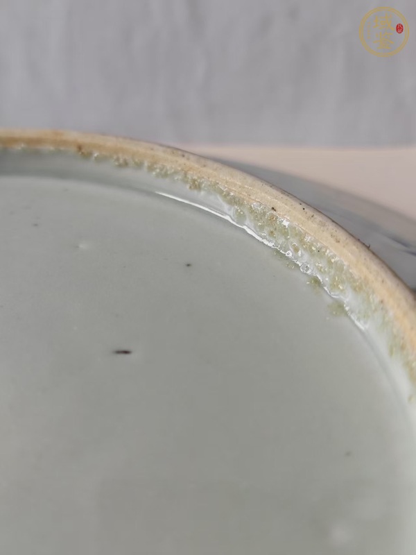 古玩陶瓷青花山水人物紋盤真品鑒賞圖