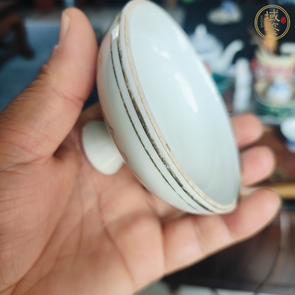 古玩陶瓷描金糖缸真品鑒賞圖