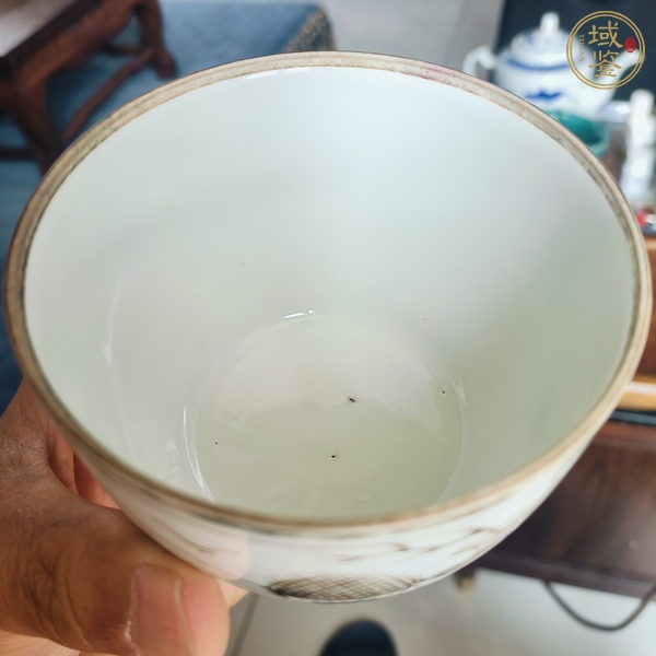 古玩陶瓷描金糖缸真品鑒賞圖
