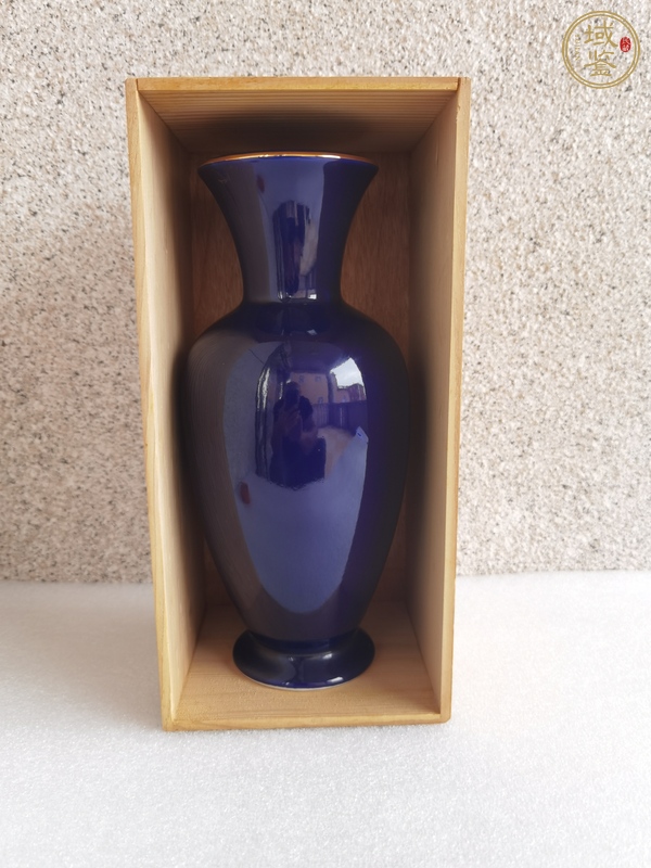 古玩陶瓷花鳥紋瓶真品鑒賞圖
