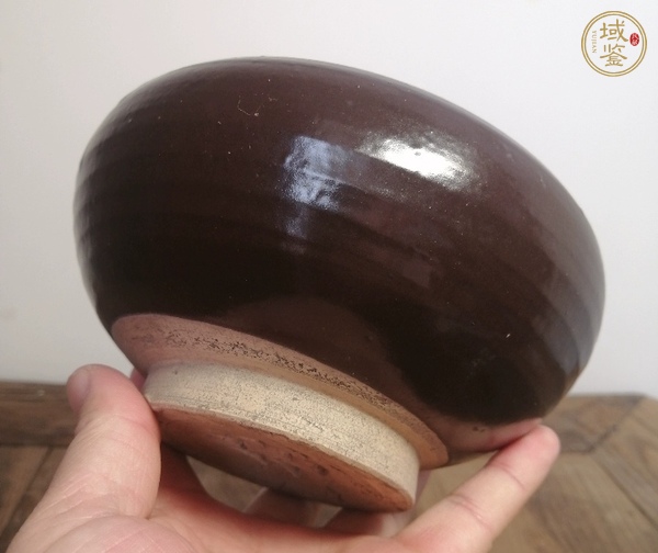 古玩陶瓷褐釉香爐真品鑒賞圖