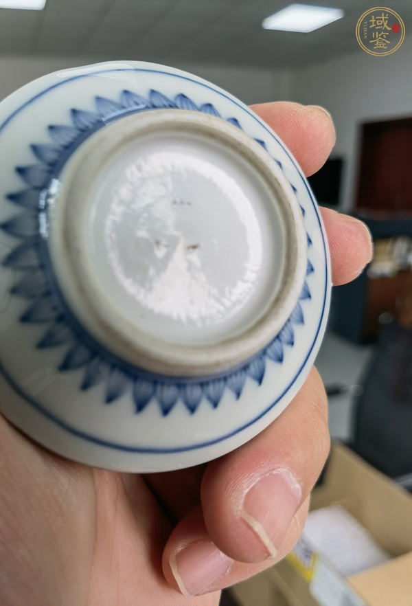 古玩陶瓷青花水呈真品鑒賞圖