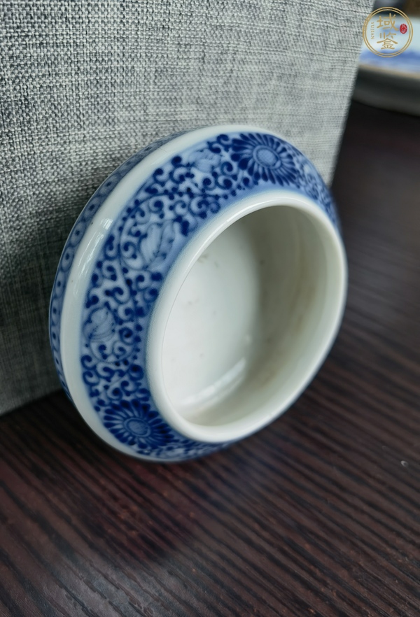 古玩陶瓷青花水呈真品鑒賞圖