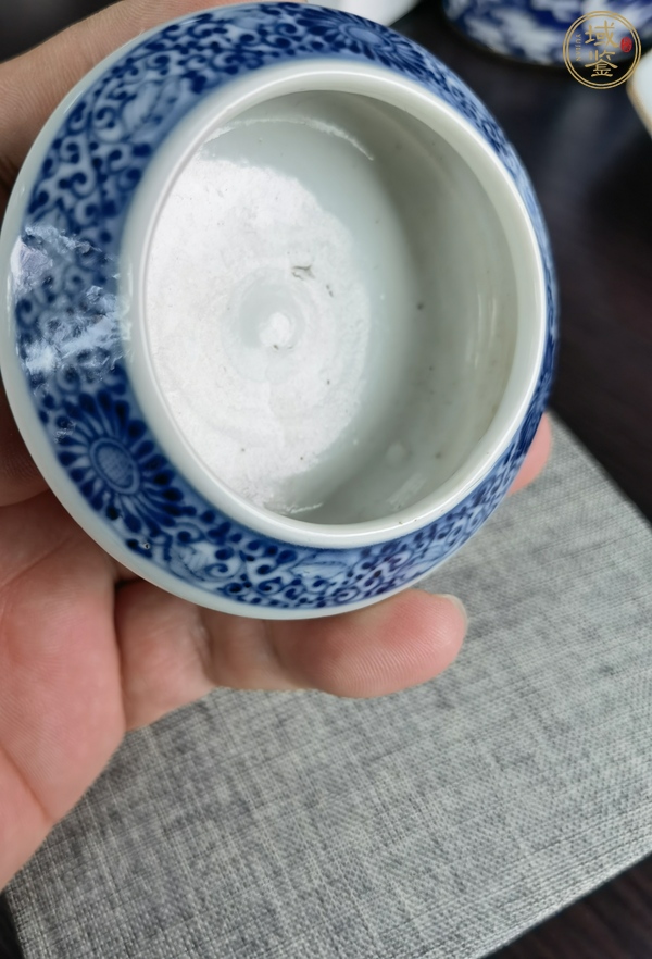 古玩陶瓷青花水呈真品鑒賞圖