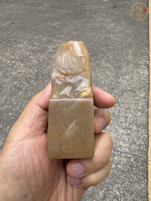 古玩雜項巴林石印章真品鑒賞圖
