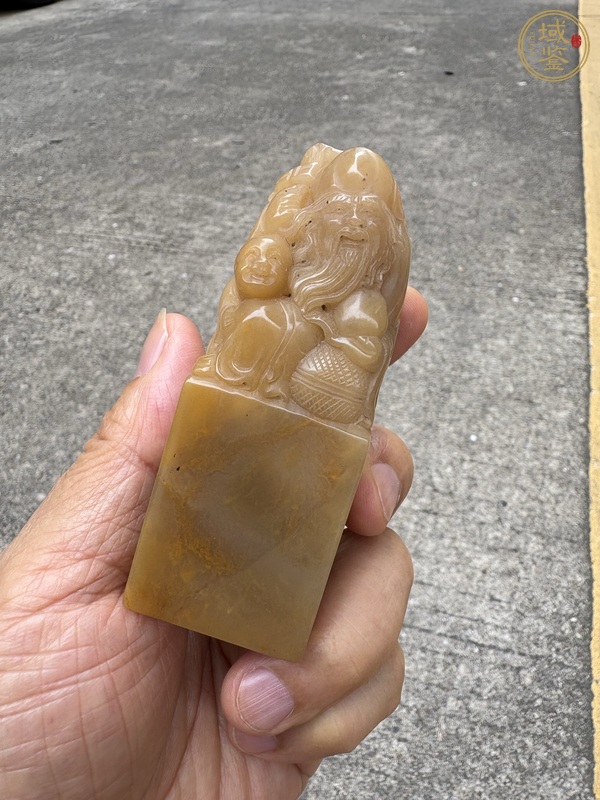 古玩雜項巴林石印章真品鑒賞圖