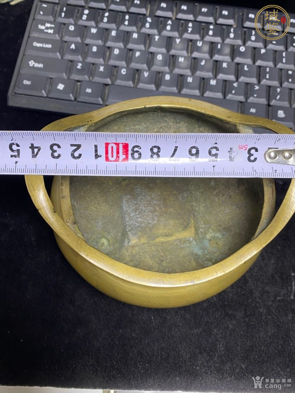 古玩銅器橋耳爐真品鑒賞圖