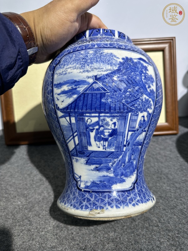 古玩陶瓷鳳尾尊（截口）真品鑒賞圖