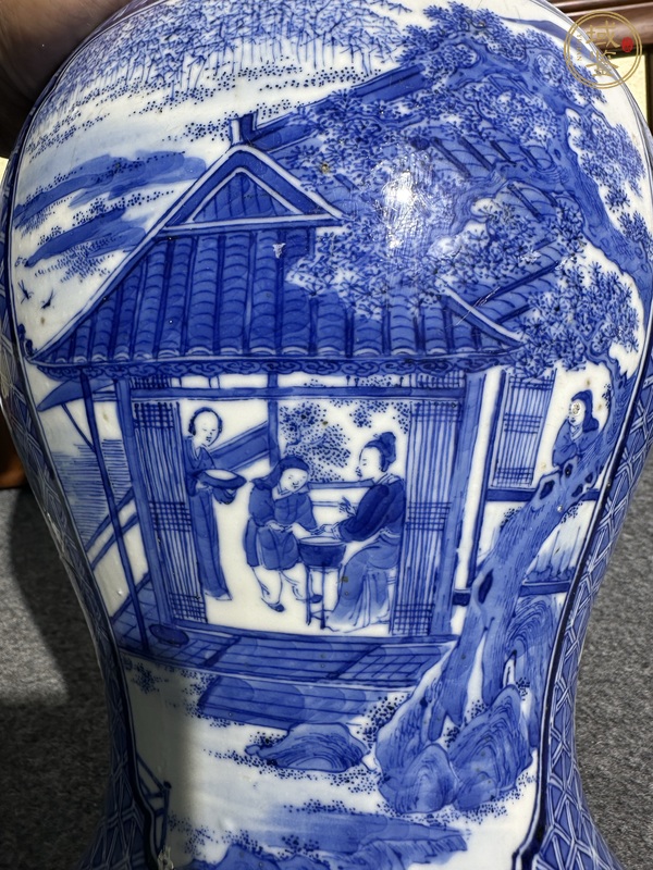 古玩陶瓷鳳尾尊（截口）真品鑒賞圖