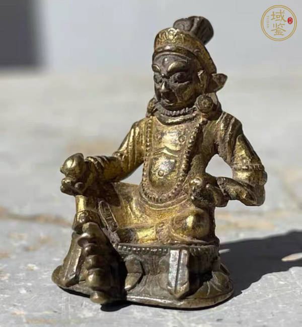 古玩銅財(cái)神真品鑒賞圖