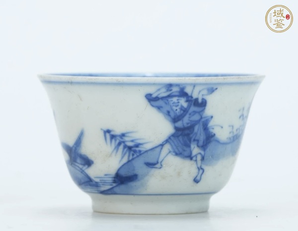 古玩陶瓷青花杯真品鑒賞圖