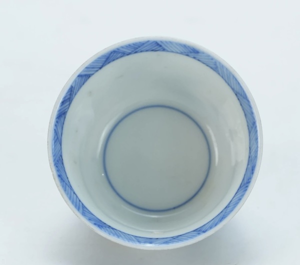 古玩陶瓷青花杯拍賣，當前價格5500元