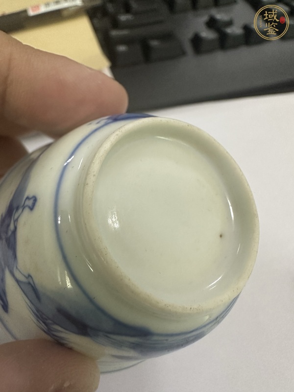 古玩陶瓷青花杯真品鑒賞圖