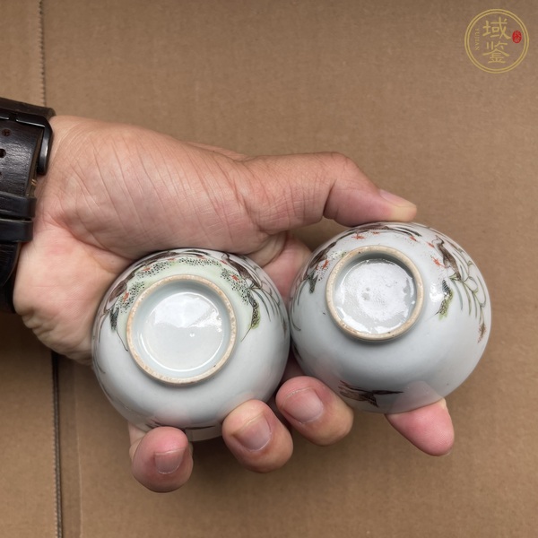 古玩陶瓷粉彩杯真品鑒賞圖